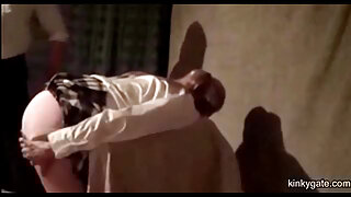 Paddling stepsdaughter for failing exam