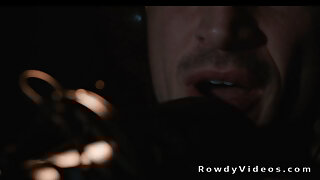 Big cock podcaster anal fucks mail carrier