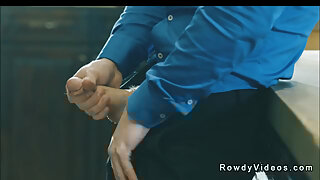 Black gay anal fucks realtor during open house