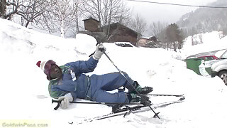 Destroyed by a brazilian monster cock